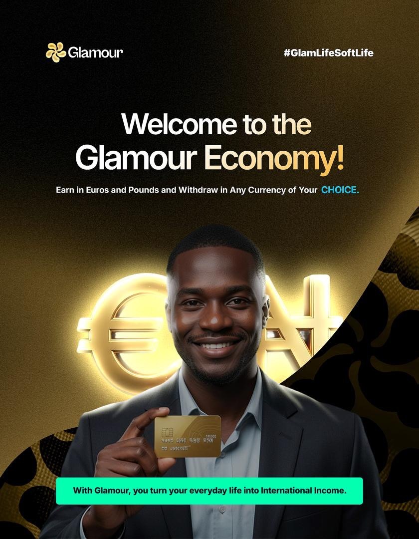 Glamour Glass Gold Economy